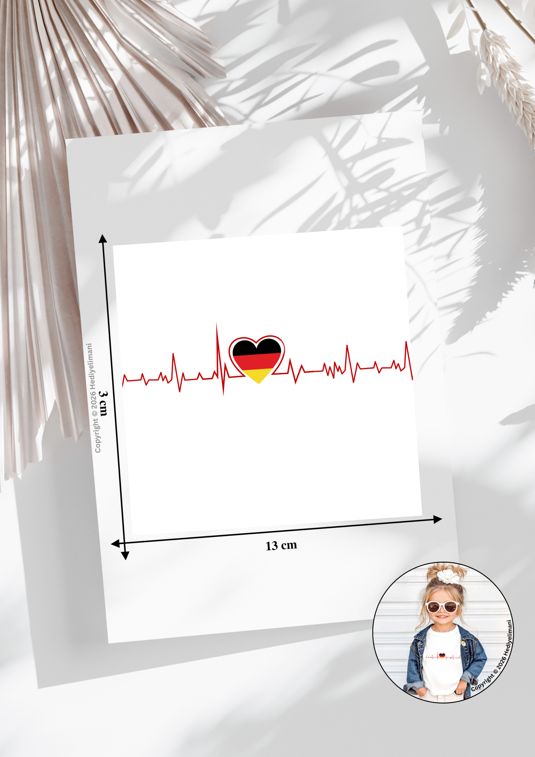 bügelbild deutschland ekg