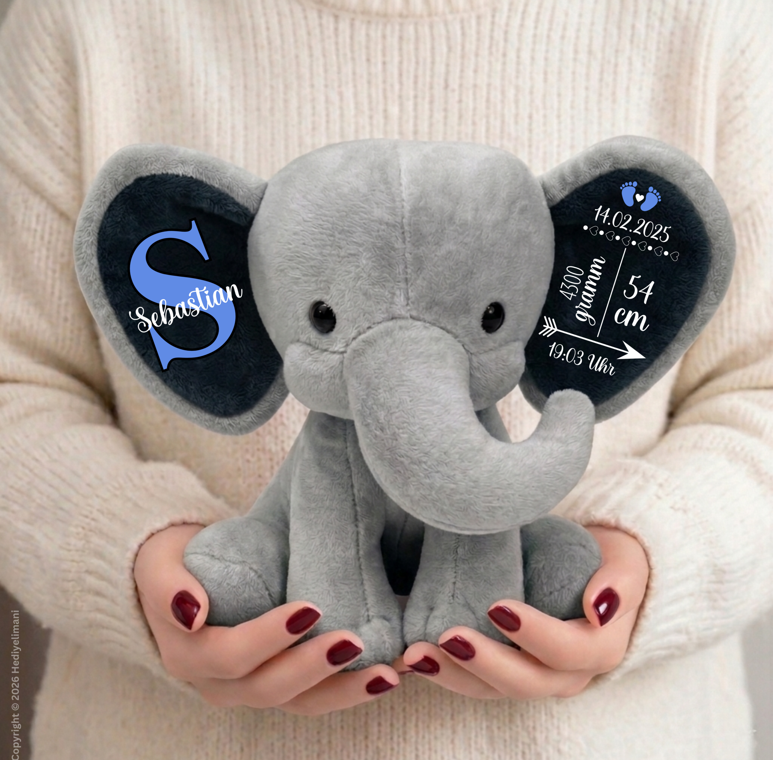 personalisierter plüschelefant personalisierter plüschelefant