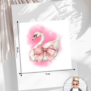 Bügelbild Schwan