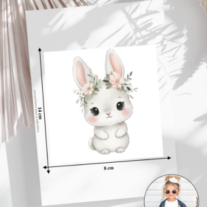 Bügelbild Hase