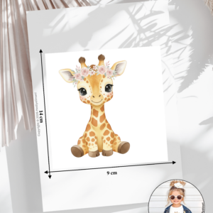 Bügelbild Giraffe